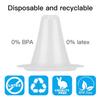 200 Pcs Ear Thermometer Probe Covers, Refill Caps Replacement Lens Filter Protector for All Braun Thermometer Models view 4