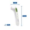 FARMAMED Non Contact Infrared Thermometer, Forehead, Environment, Objects, 3 Colour Backlit Display, Suitable for Babies, Children and Adults view 2