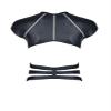 Regnes Fetish Planet Wetlook Men's Strappy T-Shirt, M, Black, 256 ml view 4