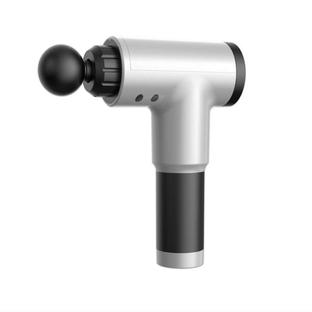 Muscle Massage Gun, Portable Electric Massager, Ultra-Quiet Muscle Vibration Massager with Massage Head 12V Rechargeable