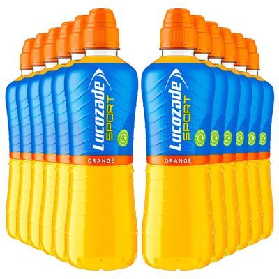 4 x 500ml Pack Sport Orange Drink Energy Refreshing Drink Bottle