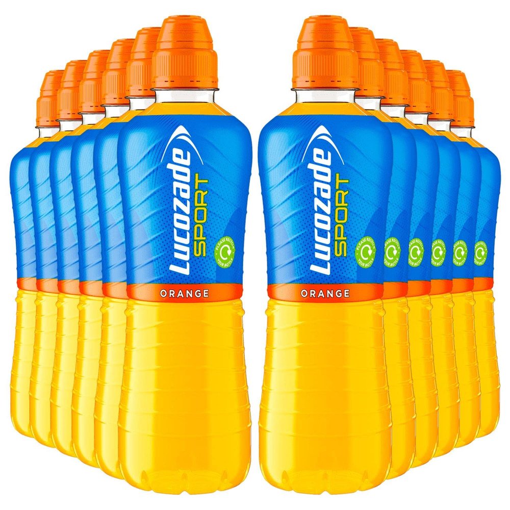 4 x 500ml Pack Sport Orange Drink Energy Refreshing Drink Bottle