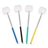 AMOYER Retractable Fish Tank Catch Net Stainless Steel Rod Fish Shrimp Catching Nets Round Square Fish Pocket Aquarium Accessories 1pc view 1