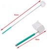 AMOYER Retractable Fish Tank Catch Net Stainless Steel Rod Fish Shrimp Catching Nets Round Square Fish Pocket Aquarium Accessories 1pc view 3