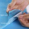 100 Disposable Massage Mattress Hospital Operating Room Mattress Sleeping Bag Waterproof Disposable Bed Sheet Beauty Salon Pad -Blue view 3