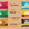 BodyMe Organic Vegan Protein Bar, Mixed Box - 16g Plant Based High Protein Snack Bars with Amino Acids - Gluten and GMO Free, 12 x 60g view 3
