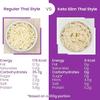 Eat Water Keto Slim Thai Style Shirataki Noodles (Pack of 5 x 270g) Organic Konjac Flour & Oats, Zero Carb, Low Calorie, Gluten, Fat & Sugar Free, Vegan High Fibre Ready to Eat, Paleo Diet Friendly view 2