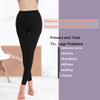 Medical Compression Pantyhose for Vericose Veins Edema Gradient Pressure, 20-30 mmHg Opaque Compression Stockings Graduated Support Hose for Women (Footless-Black, Medium) view 2