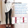Medical Compression Pantyhose for Vericose Veins Edema Gradient Pressure, 20-30 mmHg Opaque Compression Stockings Graduated Support Hose for Women (Footless-Black, Medium) view 4