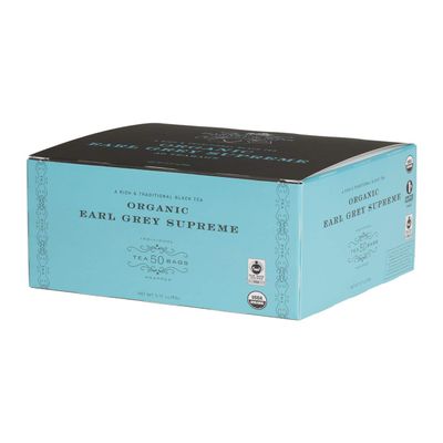 Harney & Sons Organic Earl Grey Supreme Teabags, 50 Count