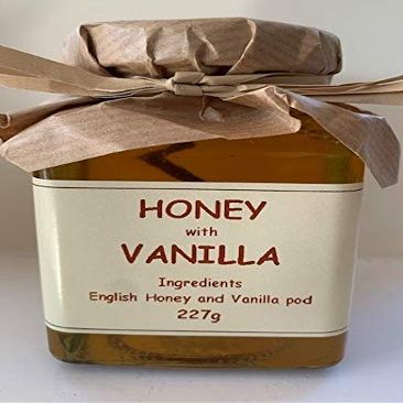 English Clear Honey with Vanilla Pod