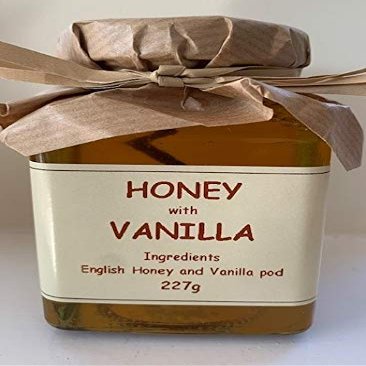 English Clear Honey with Vanilla Pod