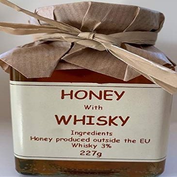 Honey with Whisky Clear 227g (Whisky 3%)