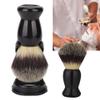ANGGREK Shaving Brush Holder, Professional Black Beard Brush Stand Shaving Tool Lightweight Shaving Brush Support for Home Personal(Beard Brush + Holder) view 4