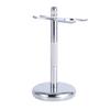ANGGREK Deluxe Razor and Brush Stand 4 Types Fashionable Alloy Shaving Tool Safety Shaving Brush Stand Rack Frame Razor Brushes Holder (3#) view 3