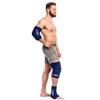FreezeSleeve Ice & Heat Therapy Compression Sleeve- Reusable, Flexible Gel Hot/Cold Pack, 360 Coverage for Knee, Elbow, Ankle, Wrist- Navy, XXX-Large view 1