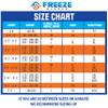 FreezeSleeve Ice & Heat Therapy Compression Sleeve- Reusable, Flexible Gel Hot/Cold Pack, 360 Coverage for Knee, Elbow, Ankle, Wrist- Navy, XXX-Large view 2
