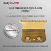 Replacement T-Blade Deep Tooth - FX707G2 Gold BaBylissPRO For Men 1 Pc Blade view 2