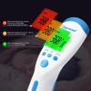 Berrcom Forehead Thermometer for Kids Adults Non Contact Infrared Digital Thermometer Baby with Instant Reading, Fever Alarm, LCD Display, C/ Switch view 2
