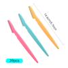 FEPITO 39 Pcs Eyebrow Razor Shaper Shavers Trimmers for Women and Men Face Hair Removers Multipurpose Exfoliating Face Razor view 2