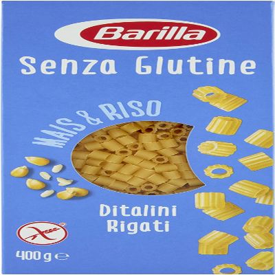 14x Barilla Ditalini rigati 400g Senza Glutine Pasta Gluten Free