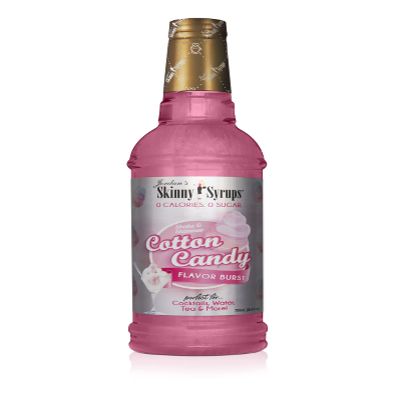 Jordan's Skinny Sugar Free Cotton Candy Flavor Burst Syrup 750ml