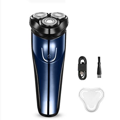YLXD Electric Razor Rotary Shaver for Men 3D Rechargeable Cordless Shavers Mens Close Cut Wet and Dry Razors for Shaving with Trimmer,Waterproof,Charging indicator