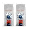 Caff Borbone Whole Bean Coffee, Red Blend, Strong and Creamy Flavor - 2.2 Pound (Pack of 2) view 1