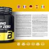 BioTechUSA Amino Energy Zero with Electrolytes | Pre-Workout | 9 Essential Amino Acids | Caffeine | Sugar-Free, Gluten-Free, 360 g, Lime view 4