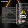 PEAK Epic Pump - 500g Blood Orange I 20 Servings I Concentrated Pre Workout Booster Without Caffeine with L-Citrulline Malate, L-Arginine HCL/Nitrate and Taurine I Vegan view 2