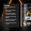PEAK Epic Pump - 500g Blood Orange I 20 Servings I Concentrated Pre Workout Booster Without Caffeine with L-Citrulline Malate, L-Arginine HCL/Nitrate and Taurine I Vegan view 3