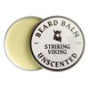Striking Viking Beard Balm - 60 g, Unscented - Light Hold Styling & Beard Wax - Soothes Sensitive Skin & Shapes with Moustache Wax - Doubles as Post Shave Balm view 1