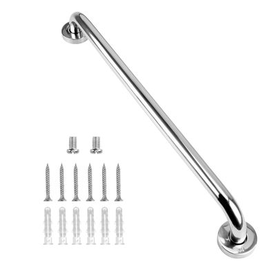 supregear Bathroom Grab Rail - 304 Stainless Steel Shower Handle (60cm/24), Safety Hand Rails for Kitchen Bedroom Bathtub Steps, Balance Support Grab Bar for Elderly, Disabled, Adults, Children
