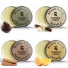 Striking Viking Beard Balm - Pack of 4, Light Hold, 30g, Citrus, Vanilla, Sandalwood & Cedarwood Scents - Natural Conditioning Beard Balm with Shea Butter, Argan & Jojoba Oils view 1