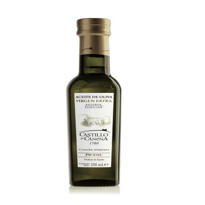 Castillo de Canena - Extra Virgin Olive Oil - Family Reserve - Picual Variety - Early Harvest - Cold Pressed - Herbaceous and Fruity Aromas - Gourmet EVOO - 250 ml Bottle
