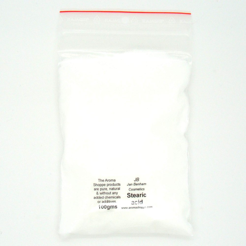 Stearic Acid - 100% Natural Plant Emulsifier - Creams, Lotions & Cosmetic Making (1/2 kg)