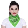 GIRRIJA Women's Cotton Bandanas (Parrot Green, 22" X 22") - Pack of 4 Piece view 2
