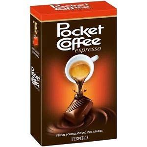 Ferrero Pocket Coffee Espresso (18 Schokolade), 225 g Box