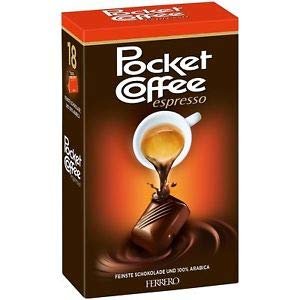 Ferrero Pocket Coffee Espresso (18 Schokolade), 225 g Box