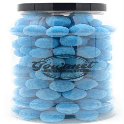 Blue Raspberry Bon Bons Retro Sweet Shop Jar by The Gourmet Sweet Company