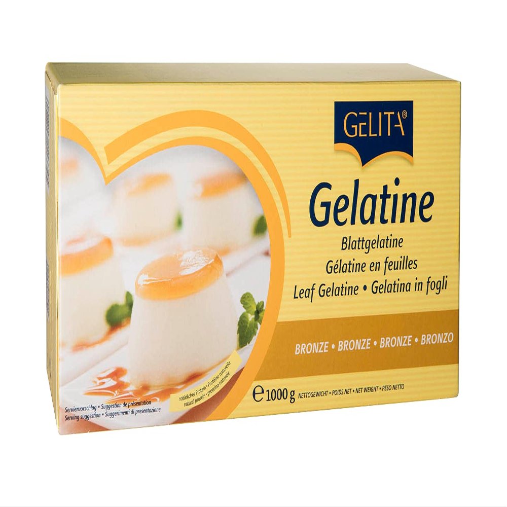 GELITA Pro Bronze Gelatin Sheets 300 Sheets 1kg