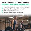 EAA Amino Acids Powder, All 9 Essential Amino Acids Including BCAA's and 2 Grams of Leucine per Serving, Apple & Kiwi Flavour, 348g - 60 Servings (5g of EAA's per Serving) - Love Life Supplements view 4