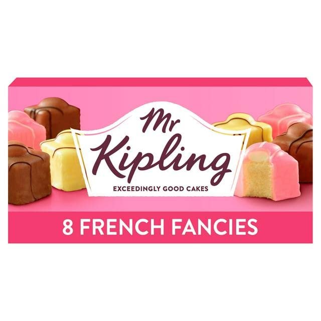Mr Kipling 8 French Fancies Bundle of 3X Full Packs