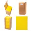 Alvotex Chic Airlaid 100 Cocktail Napkins, 1/4 Pleats, Fabric-Like, Disposable Napkin, Yellow, 20 x 20 cm view 1