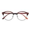 SOUTHERN SEAS Mens Womens Photochromic Grey +0.75 Hornrim Reading Glasses Brown Color Frame Browline Readers view 2