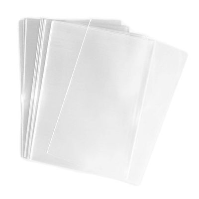 2000 Pcs 5 1/2 X 8 1/2 (O) Clear Flat Cello Cellophane Bags Good for 5x8 Item, Bakery, Cookies, Candies