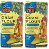 2 x 1Kg TRS Gram Flour Besan Chickpeas Flour for Pakoras Onion Bhajis view 1
