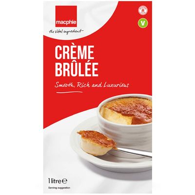 Macphie - Premium Creme Brulee - UHT - Long Shelf Life (1 litres)