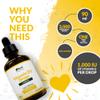 Vitamin D Drops 90ml (3000 Drops) - 1000IU per Drop - 50% More - Flexible Dose of Liquid Vitamin D3 Supplement for Adults - Unflavoured & Vegetarian - Made in The UK - Nu U Nutrition view 4