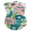 hengpai Neck Gaiter Women Face Scarf Mask-Dust, Balaclava Face Mask Bandana Floral Flower Abstract view 1
